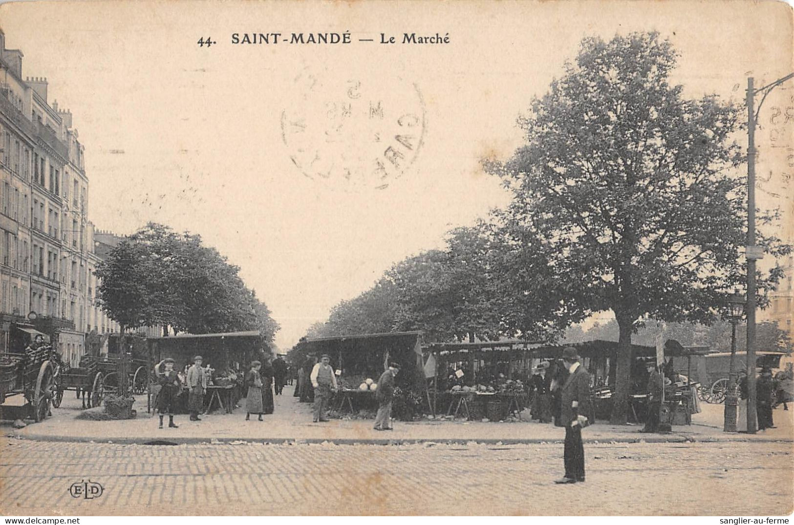 CPA 94 SAINT MANDE LE MARCHE - Saint Mande