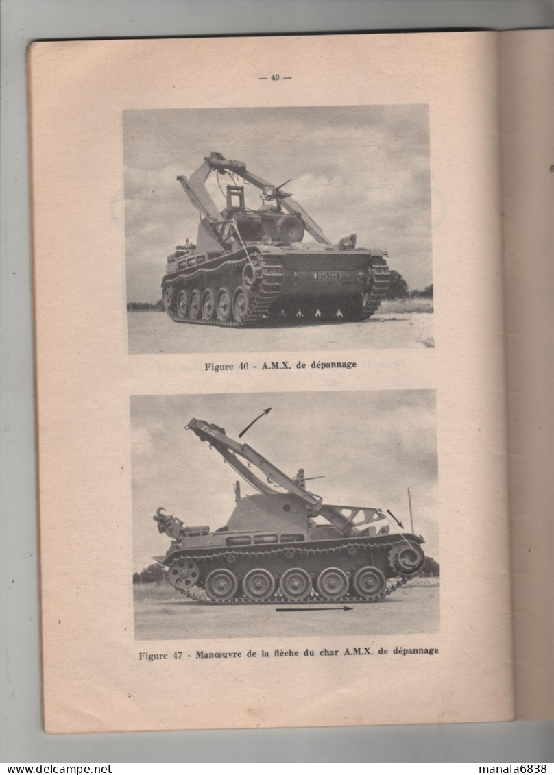 AMX Documentation Technique Lacombe 5 è Régiment De Dragons 1963 - Autres & Non Classés