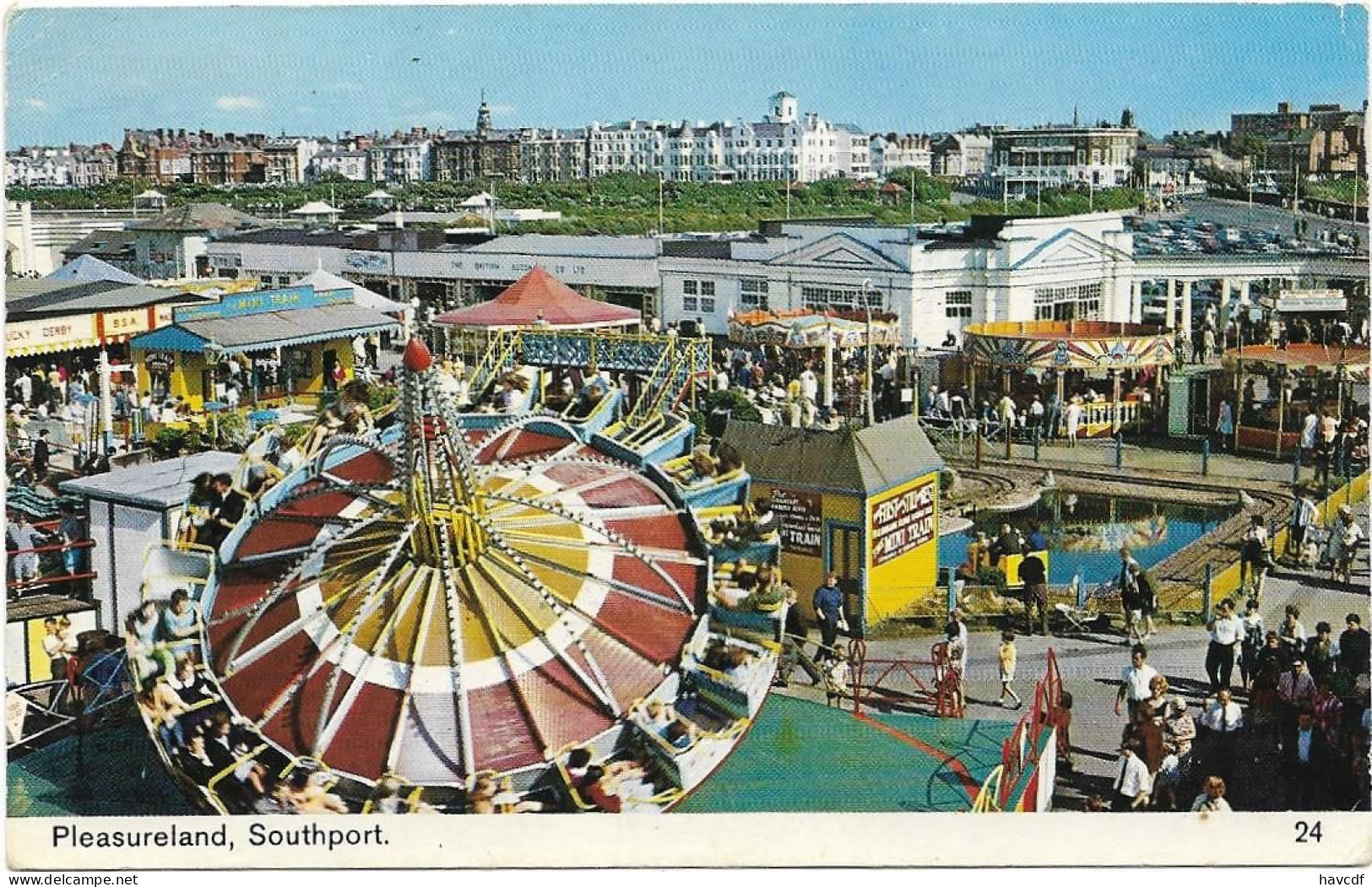 CPSM - Format 9 X 14 Cm - édit. Anglais - Pleasureland - Southport - Fiere