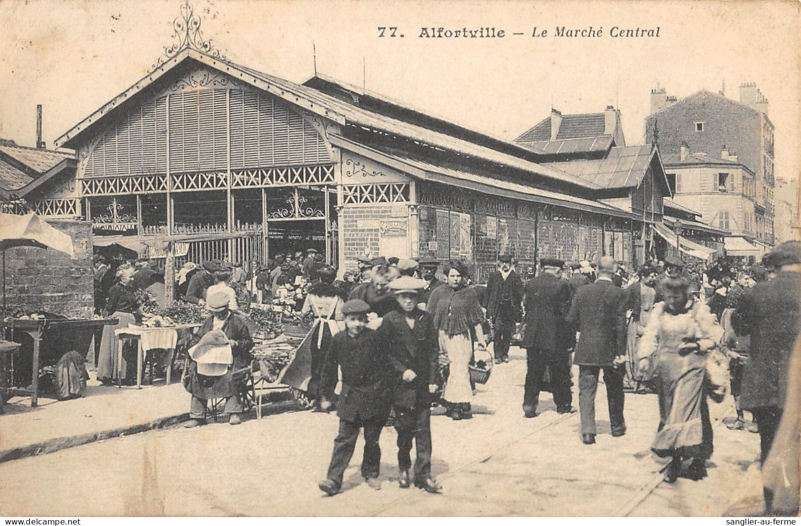 CPA 94 ALFORTVILLE / MARCHE CENTRAL - Alfortville