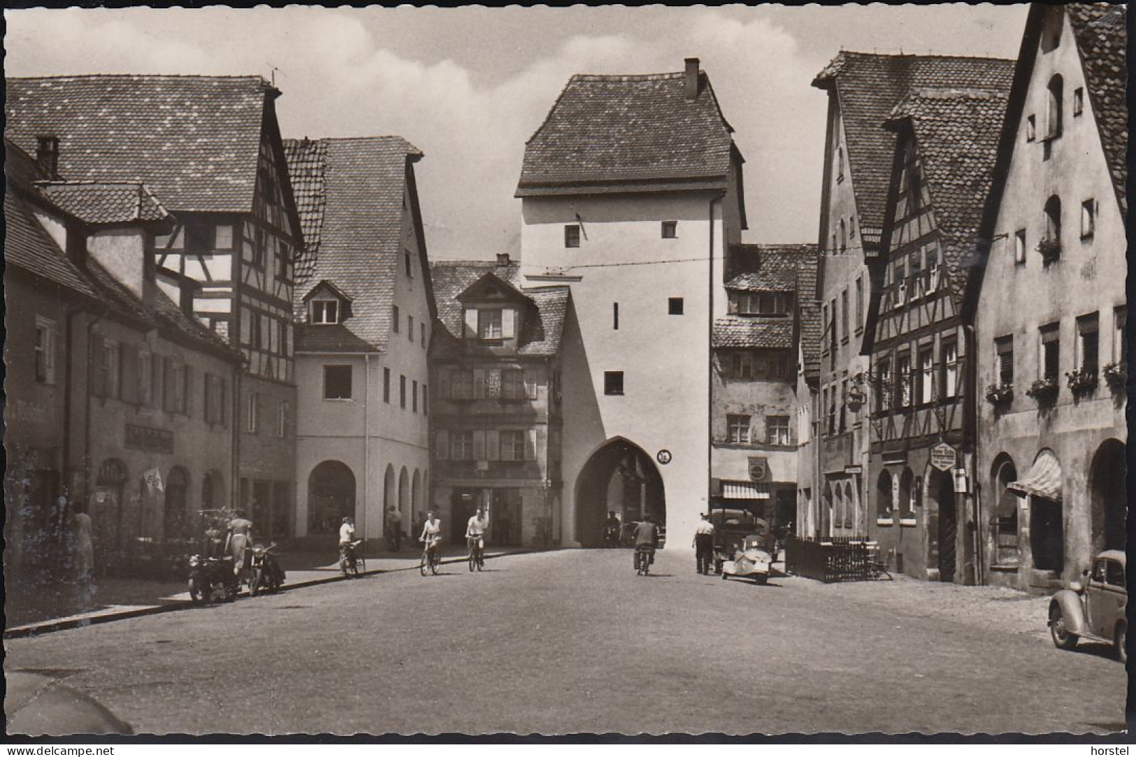 D-91217 Hersbruck - Hindenburgplatz - Cars - Messerschmitt Kabinenroller - VW Käfer - Motorräder - Hersbruck