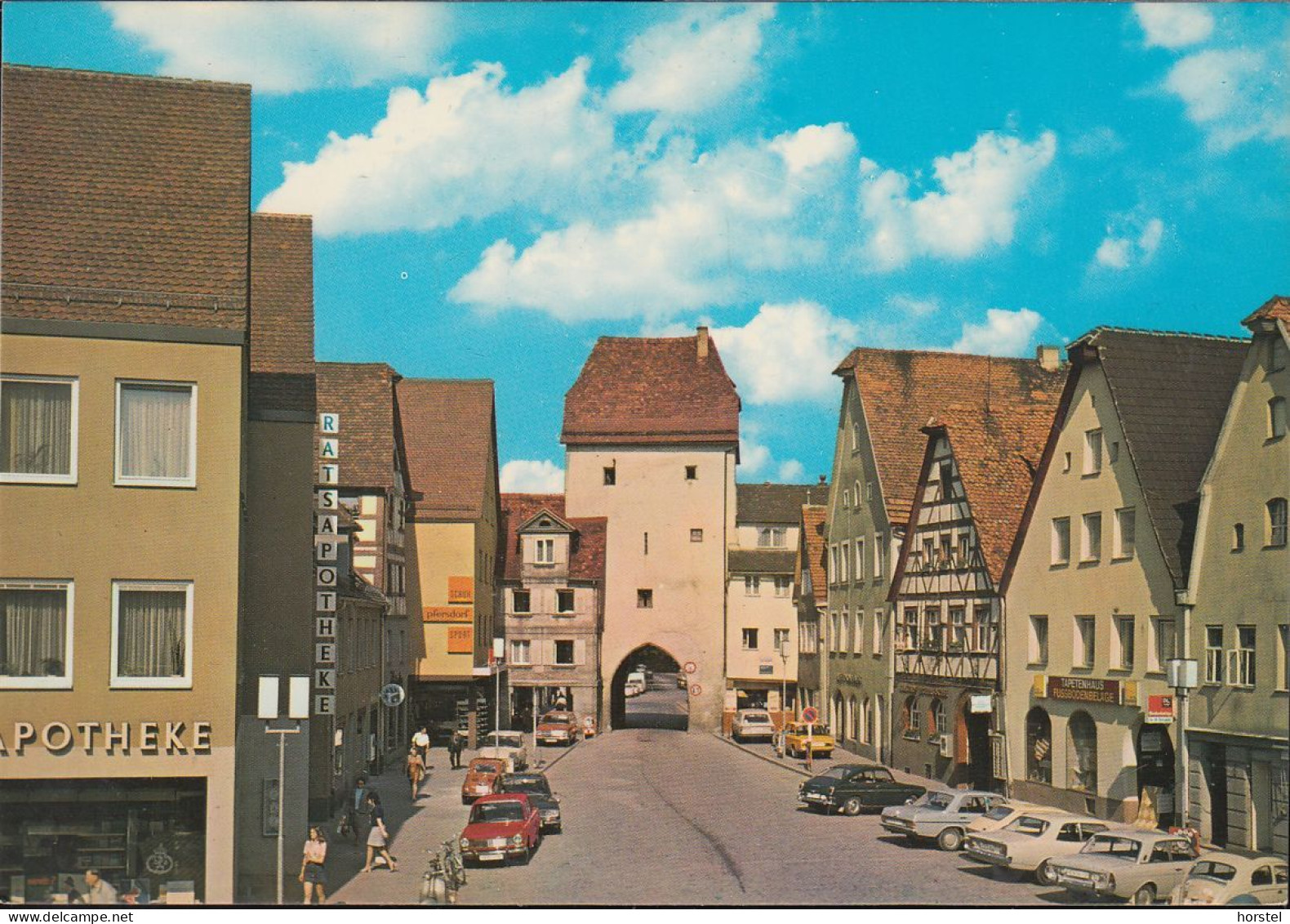 D-91217 Hersbruck - Wassertor - Cars - VW TL - Opel - Ford - VW Käfer - Peugeot - Opel Rekord - Hersbruck