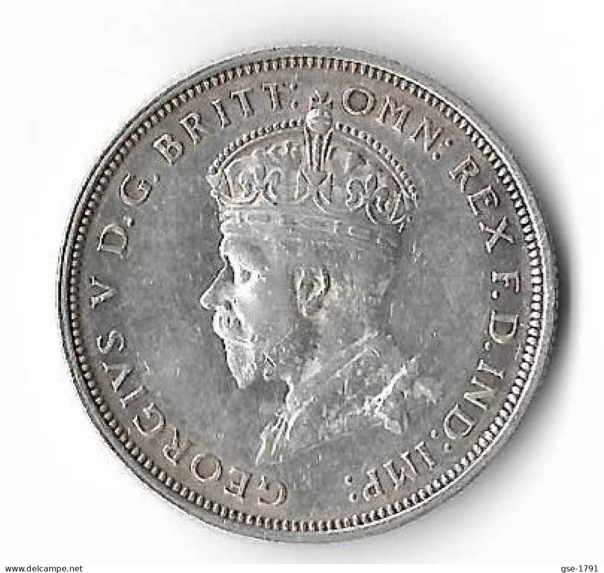 AUSTRALIE GEOGES V 1 FLORIN Argent 1924 TB - Ohne Zuordnung