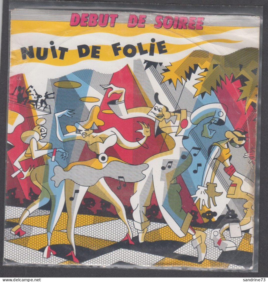 Disque Vinyle 45t - Début De Soirée - Nuit De Folie - Dance, Techno & House