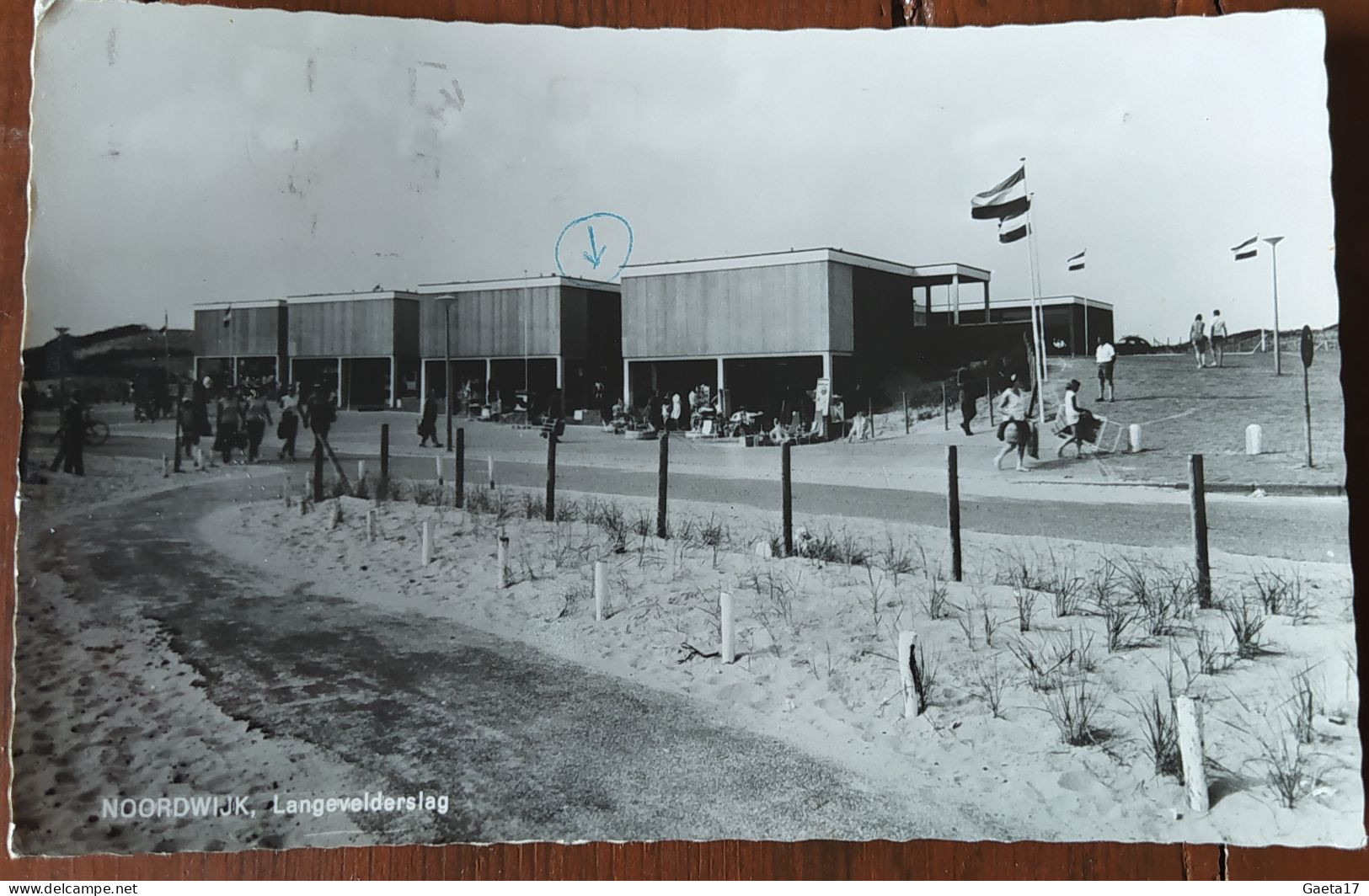 Noordwijk, Langevelderslag - Viaggiata X Palermo, B/N (1972) - Noordwijk (aan Zee)