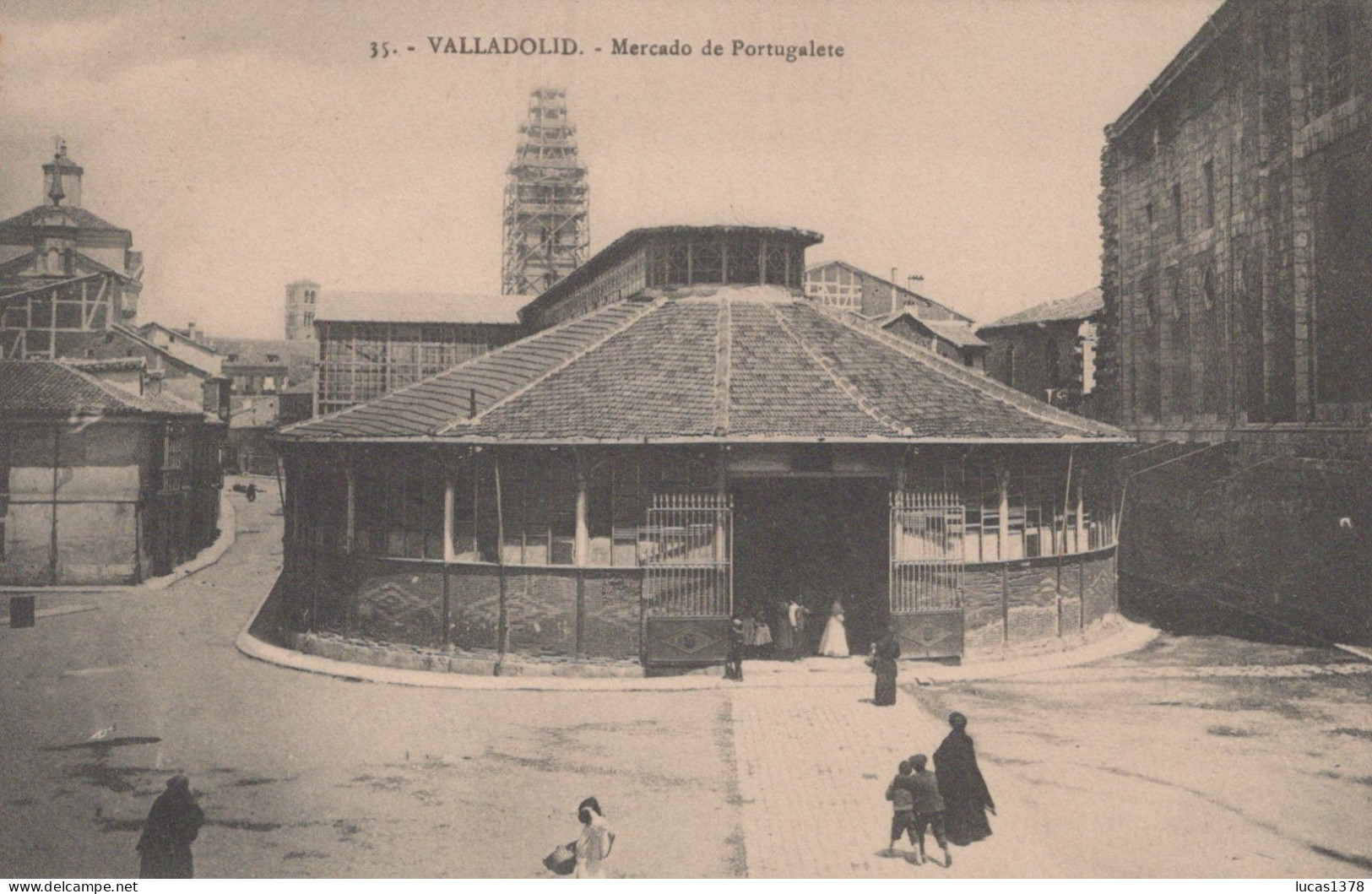 VALLADOLID / MERCADO DE PORTUGALETE / RARE - Valladolid