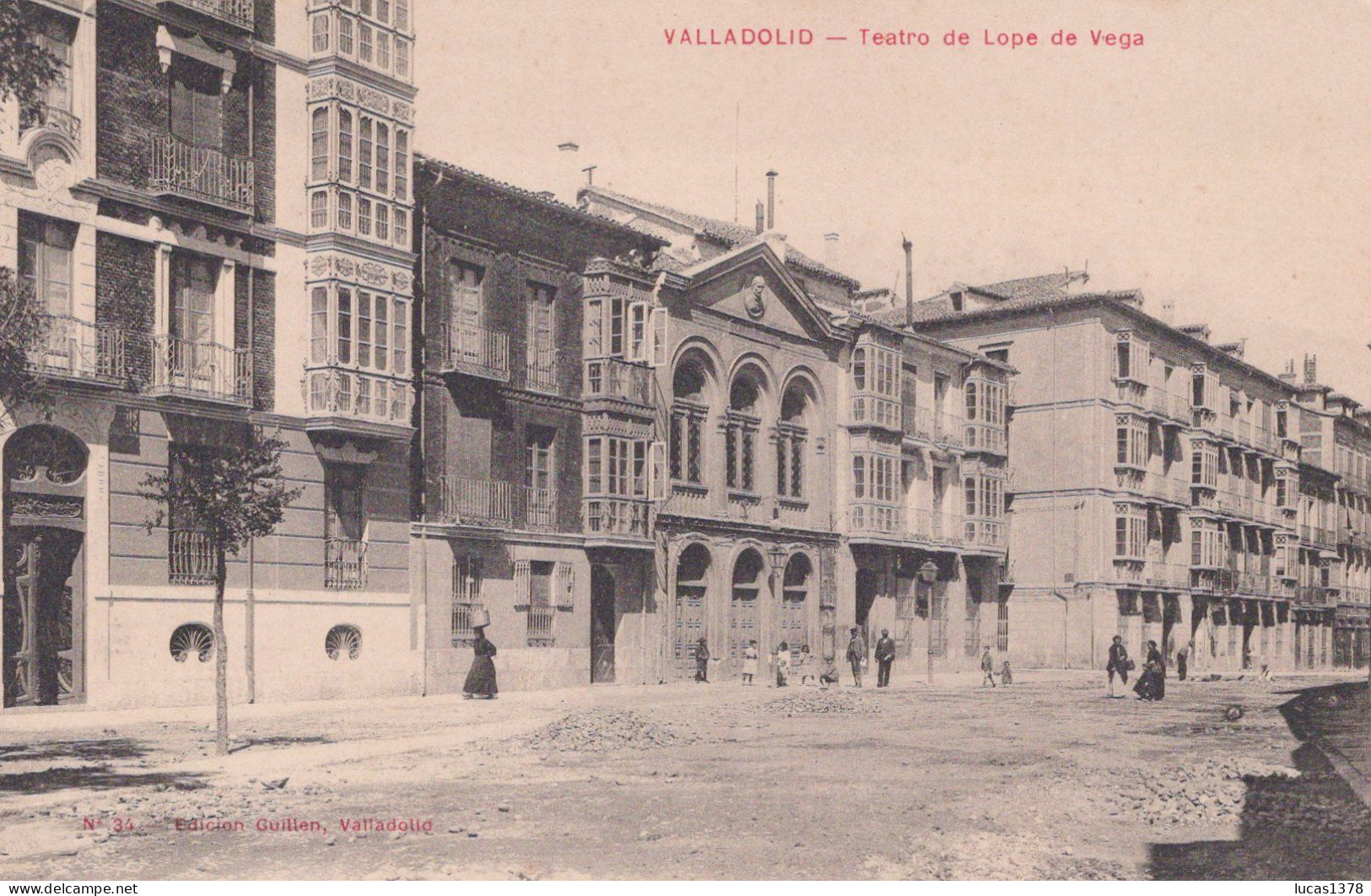 VALLADOLID / TEATRO DE LOPE DE VEGA / RARE - Valladolid