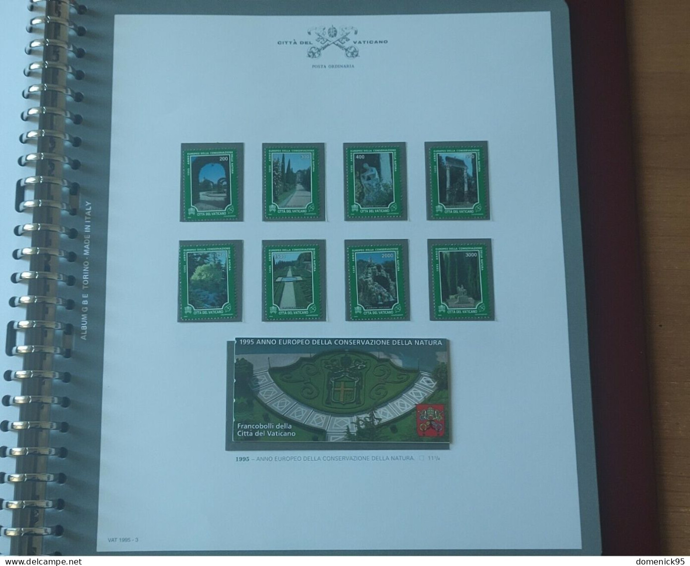 1995. VATICANO - GIOVANNI PAOLO II - Annata Completa MNH - Annate Complete