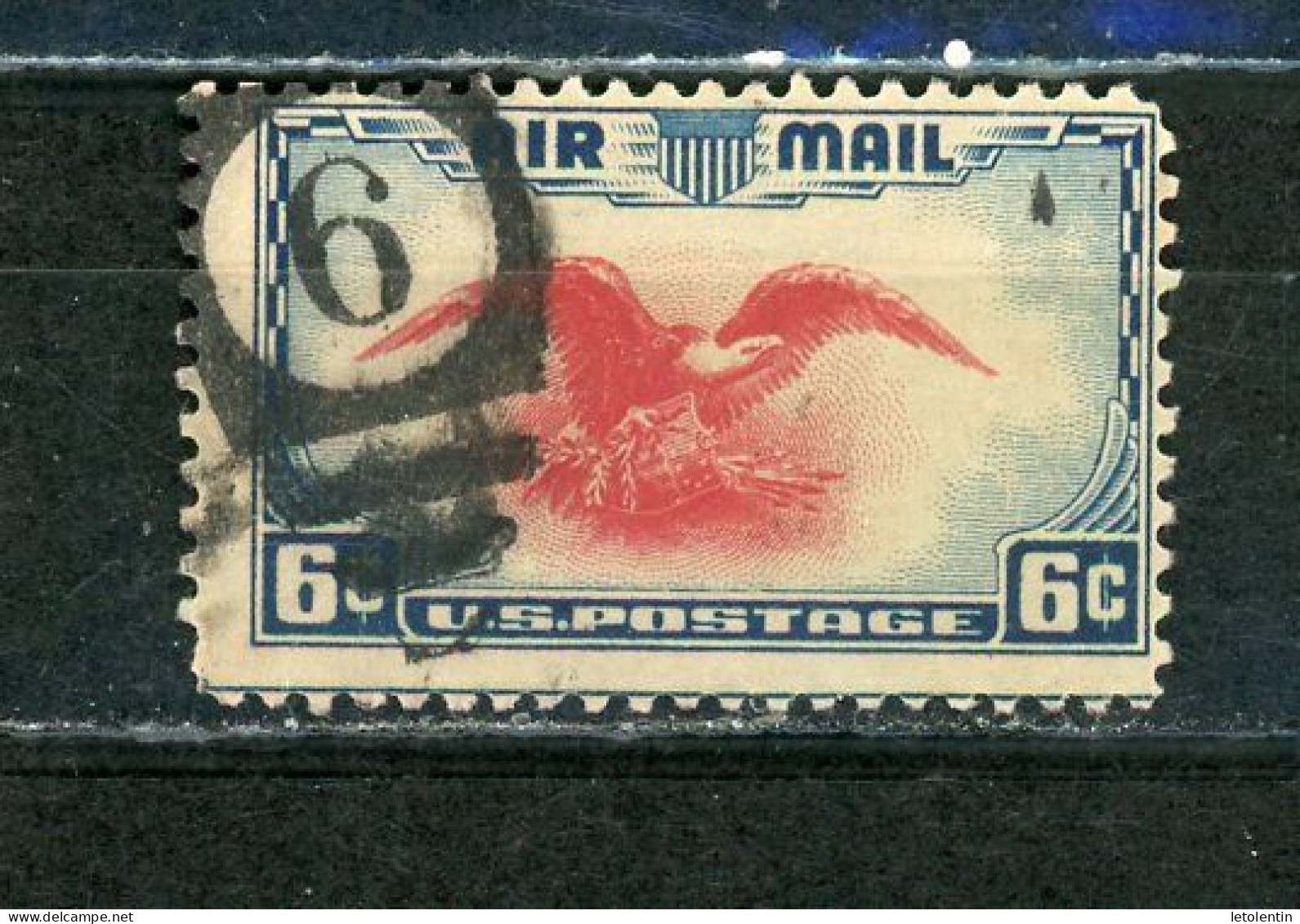 USA : POSTE AÉRIENNE - N° Yvert 24 Obli. - 1a. 1918-1940 Used