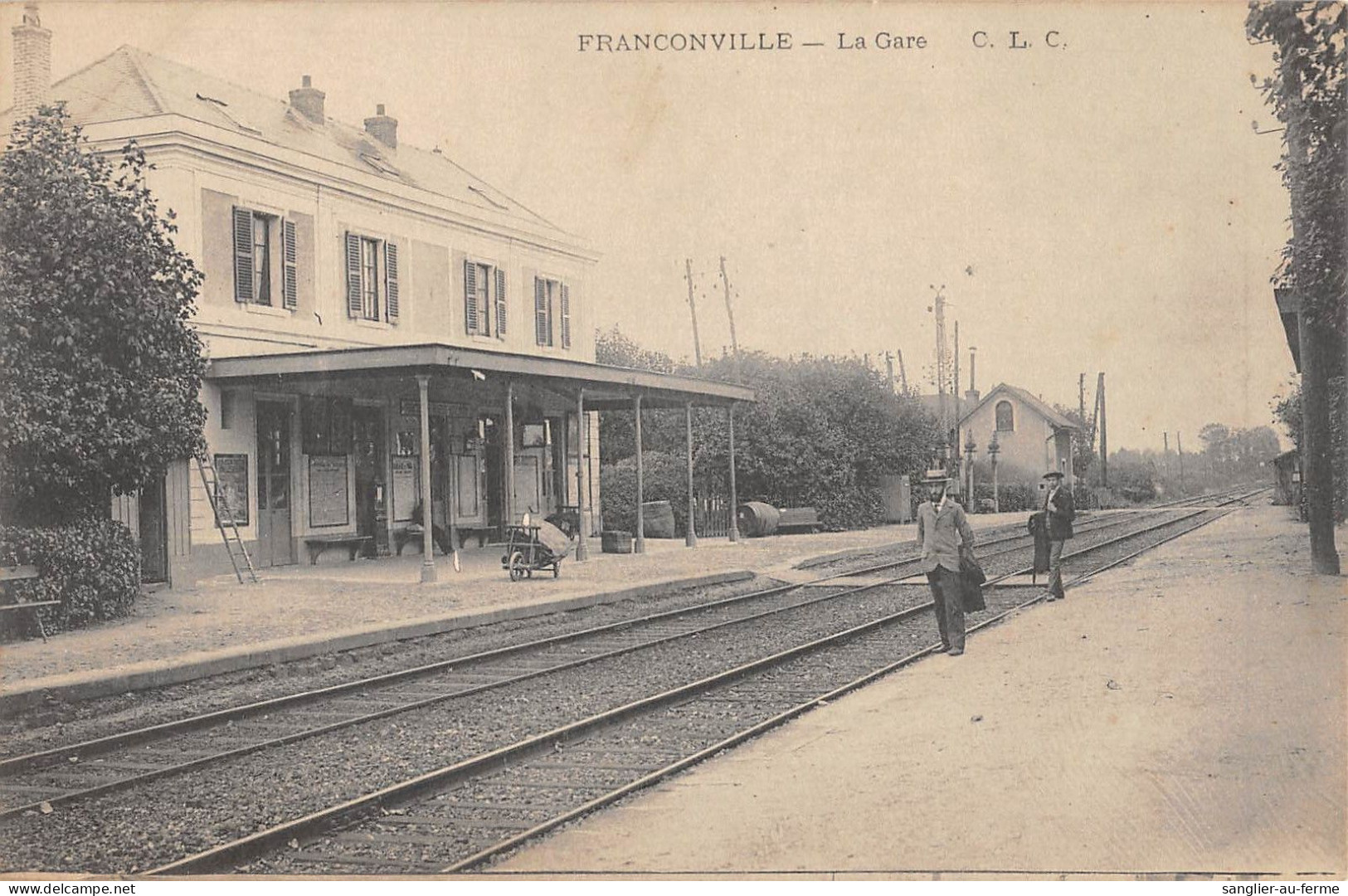 CPA 95 FRANCONVILLE / LA GARE - Franconville