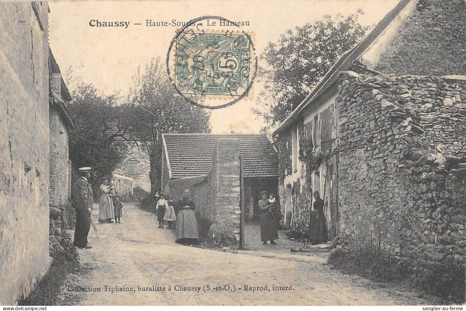 CPA 95 CHAUSSY / HAUTE SOURIS / LE HAMEAU - Autres & Non Classés