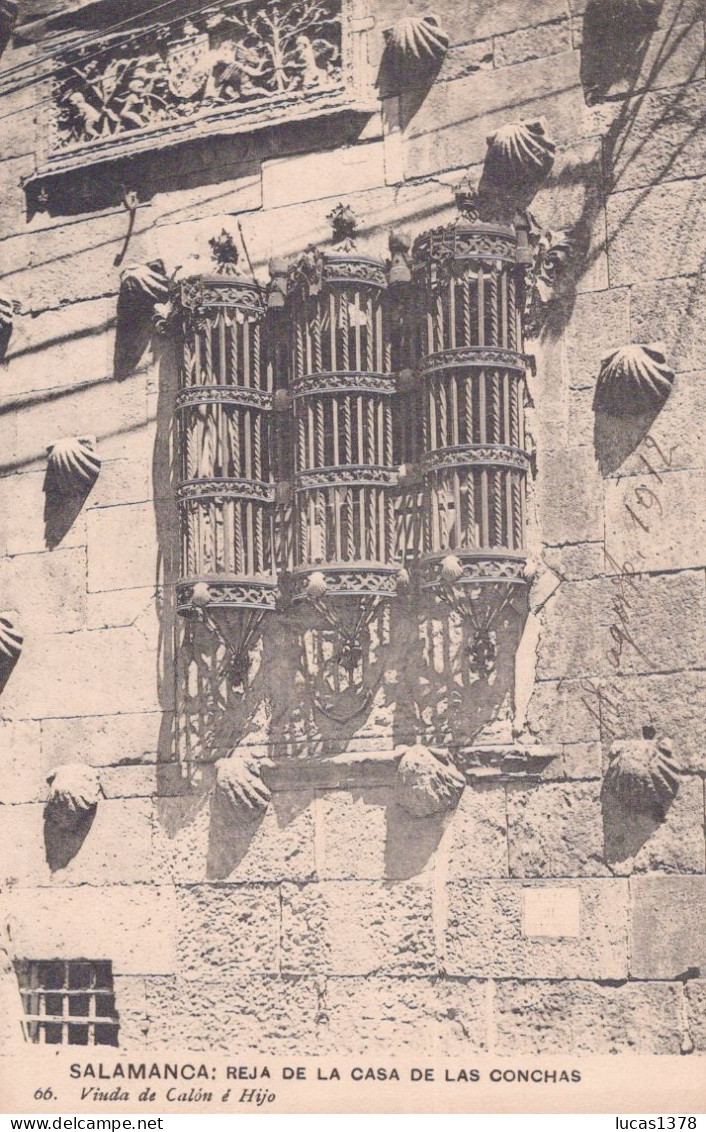 SALAMANCA / REJA DE LA CASA DE LAS CONCHAS - Salamanca