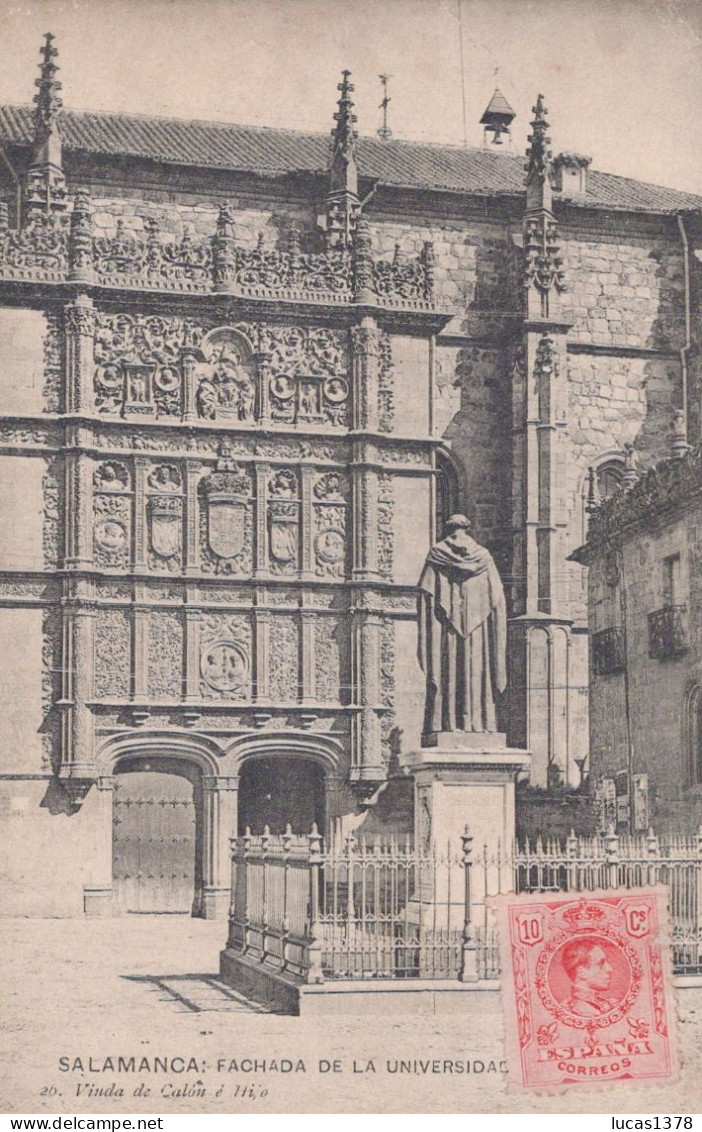 SALAMANCA / FACHADA DE LA UNIVERSIDAD - Salamanca