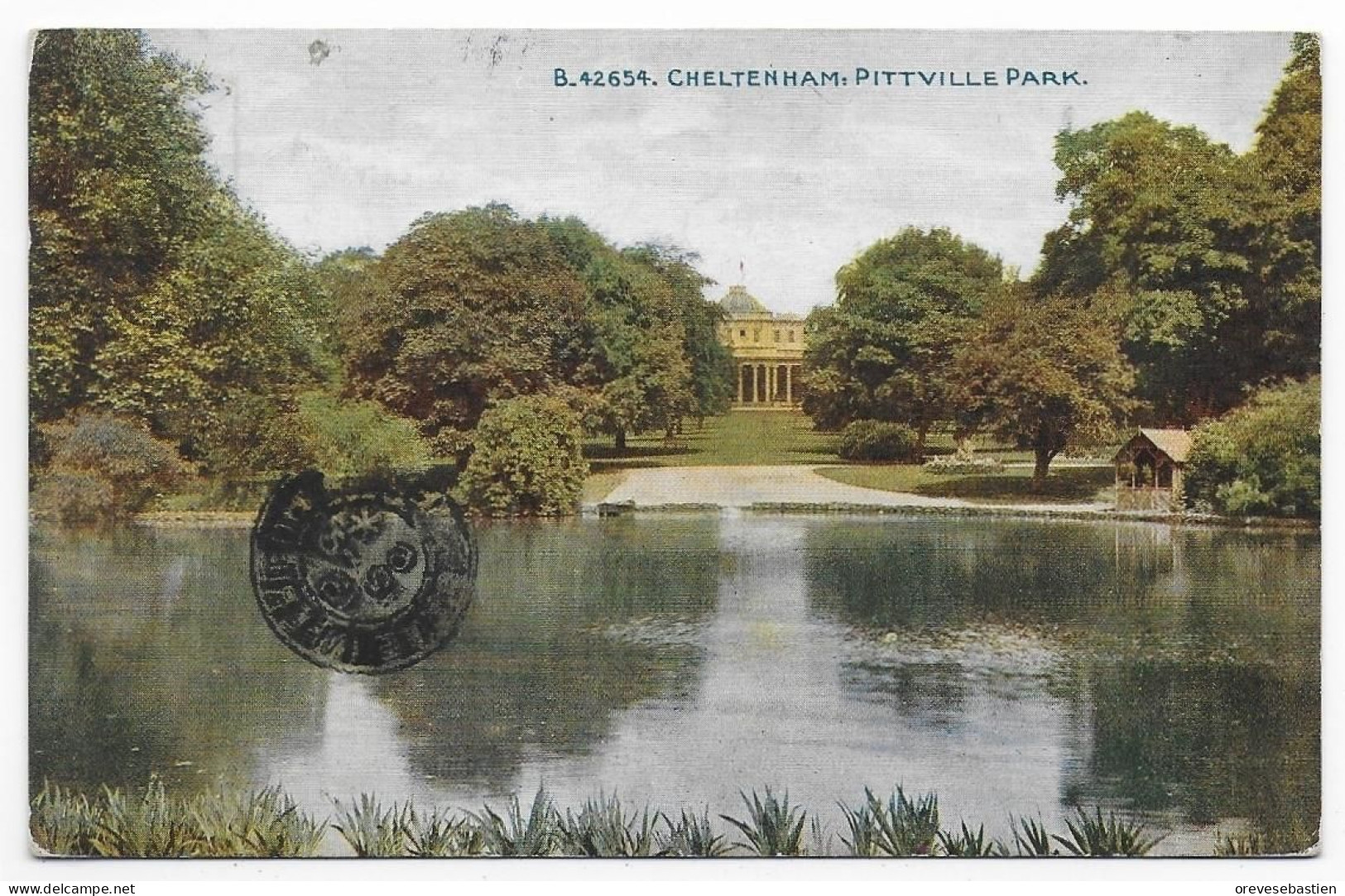 CPA - CHELTENHAM - PITTVILLE PARK - 1913 - Cheltenham