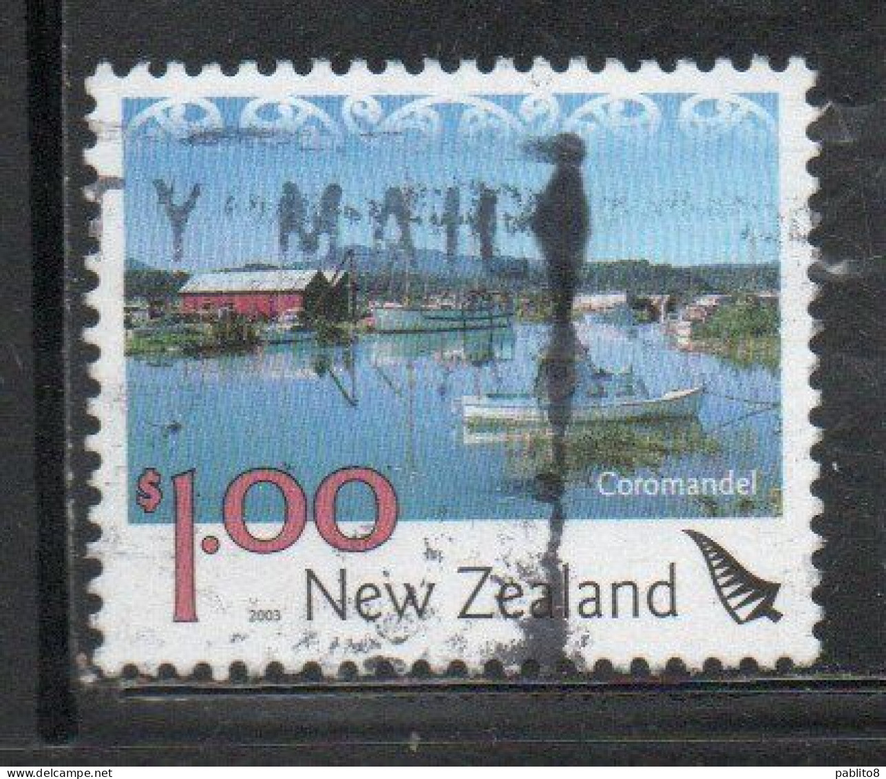 NEW ZEALAND NUOVA ZELANDA 2003 TOURIST ATTRACTIONS COROMANDEL PENINSULA 1$ USED USATO OBLITERE' - Gebraucht