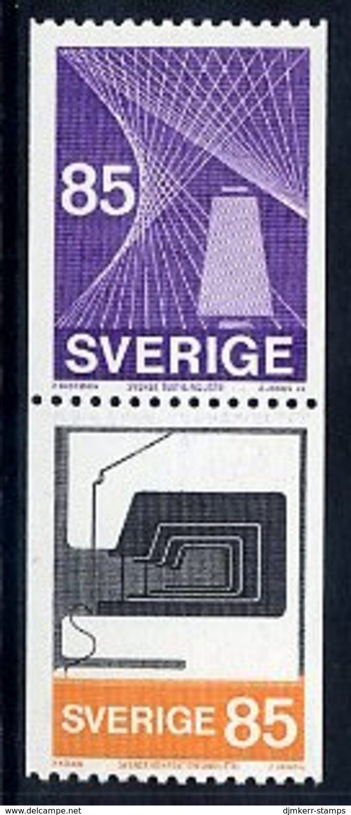 SWEDEN 1974 Industries Pair MNH / **.  Michel 864-65 - Ongebruikt