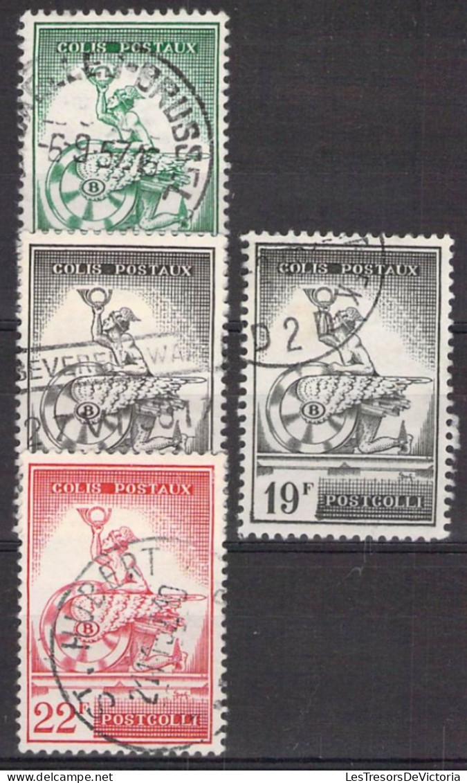 Belgique - 1957-1963 - Chemins De Fer -  COB Tr 361/68 - Oblitérés - Lot - Usados