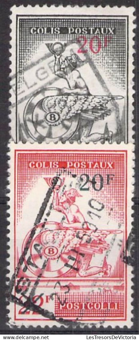 Belgique - 1957-1963 - Chemins De Fer -  COB Tr 361/68 - Oblitérés - Lot - Usati