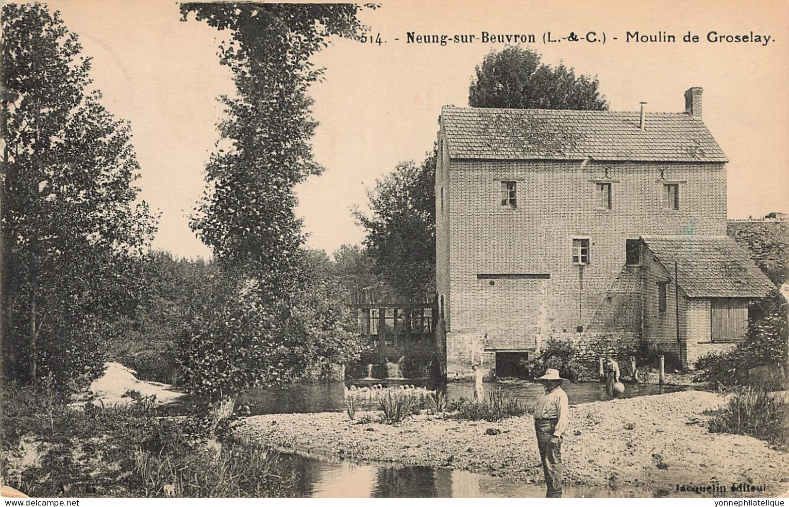 41 - LOIRE ET CHER - NEUNG-SUR-BEUVRON - Moulin De Groselay - Animation - Superbe - 10701 - Neung Sur Beuvron