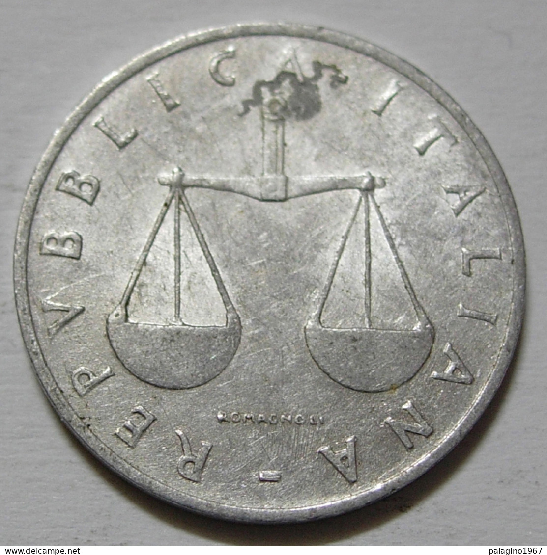 REPUBBLICA ITALIANA 1 Lira Cornucopia 1954 BB+  - 1 Lira