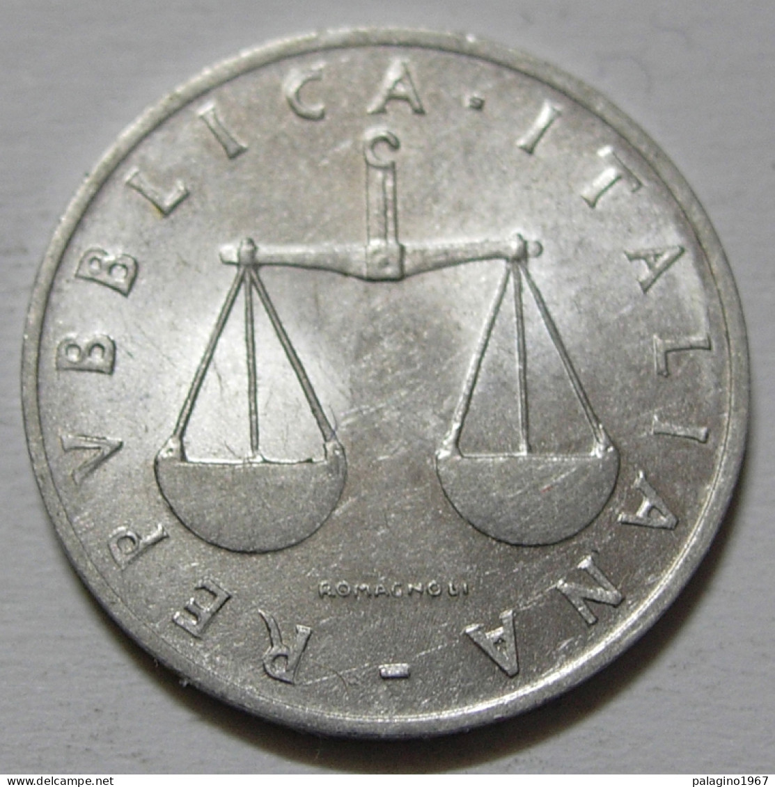 REPUBBLICA ITALIANA 1 Lira Cornucopia 1955 SPL+  - 1 Lire