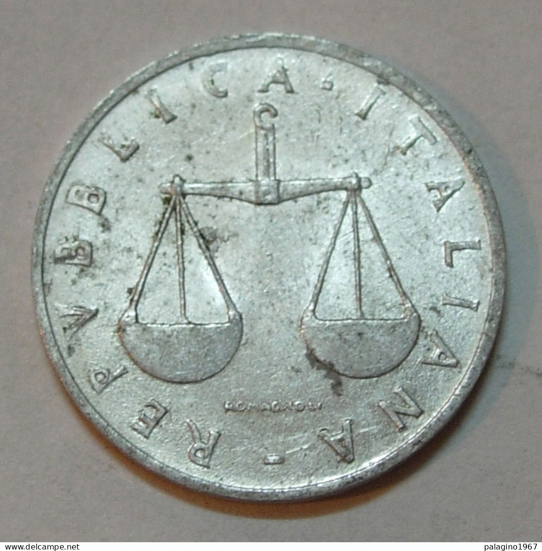 REPUBBLICA ITALIANA 1 Lira Cornucopia 1955 BB+  - 1 Lira