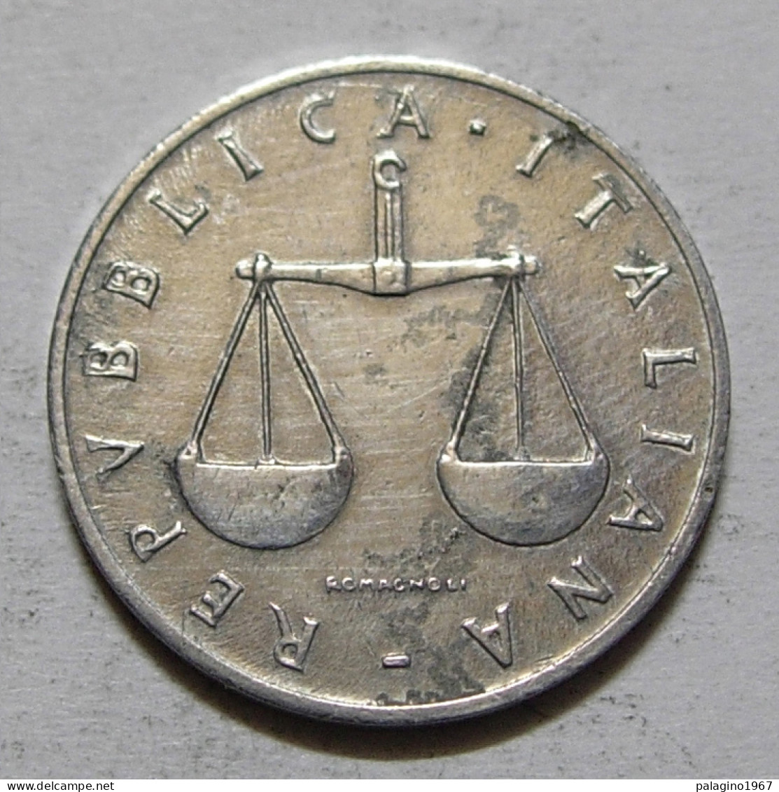 REPUBBLICA ITALIANA 1 Lira Cornucopia 1955 BB  - 1 Lire