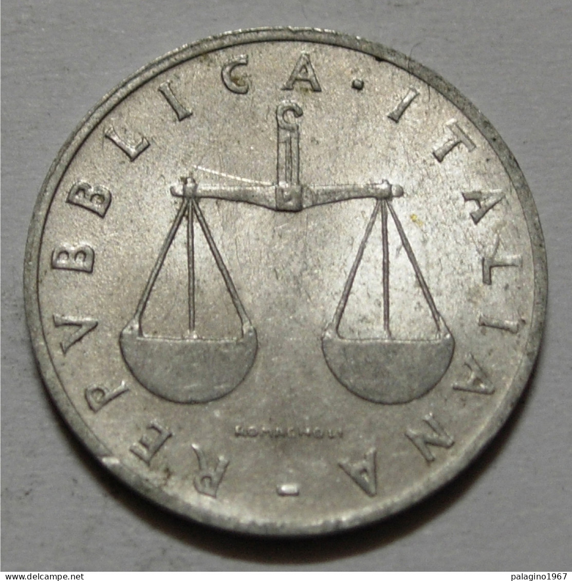 REPUBBLICA ITALIANA 1 Lira Cornucopia 1954 BB  - 1 Lira