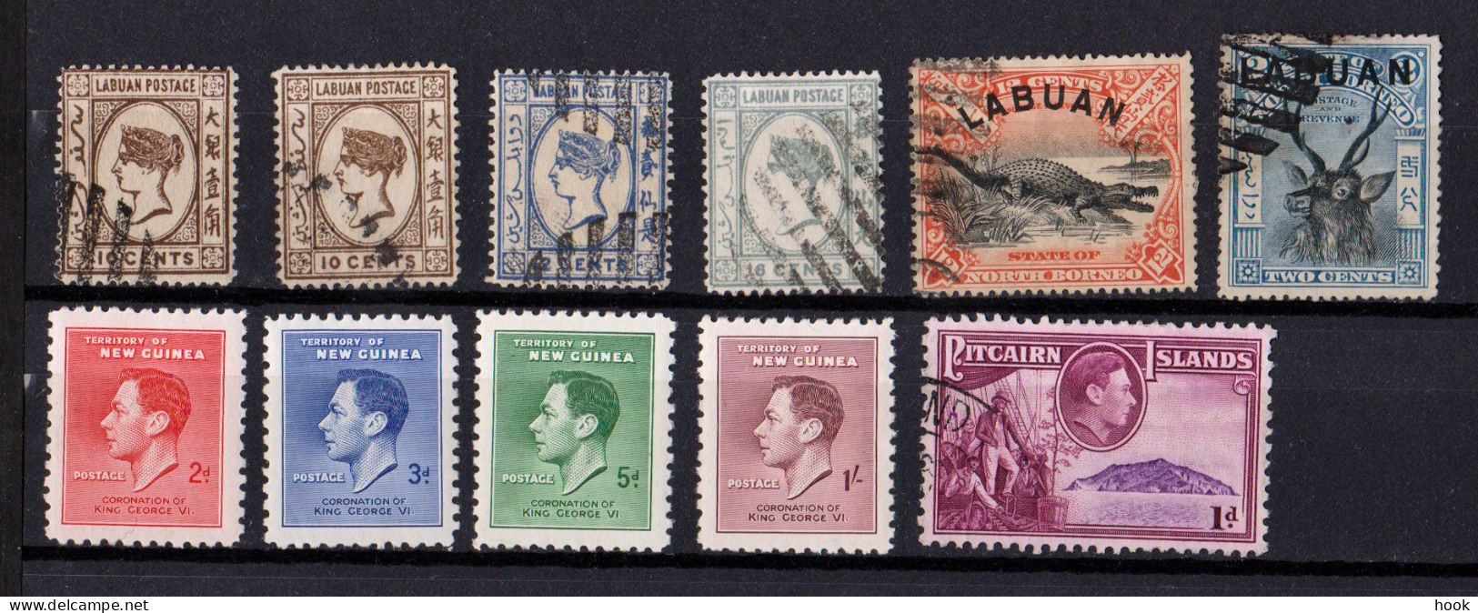Lot Of Old Stamps From New Zealand & Indonesia Area. - Autres - Océanie