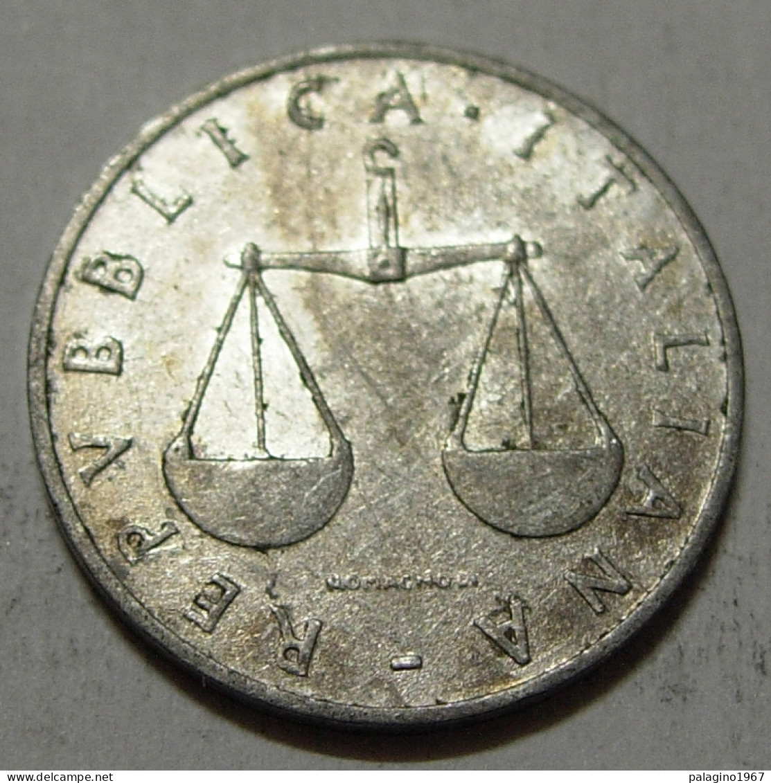 REPUBBLICA ITALIANA 1 Lira Cornucopia 1955 QBB  - 1 Lire