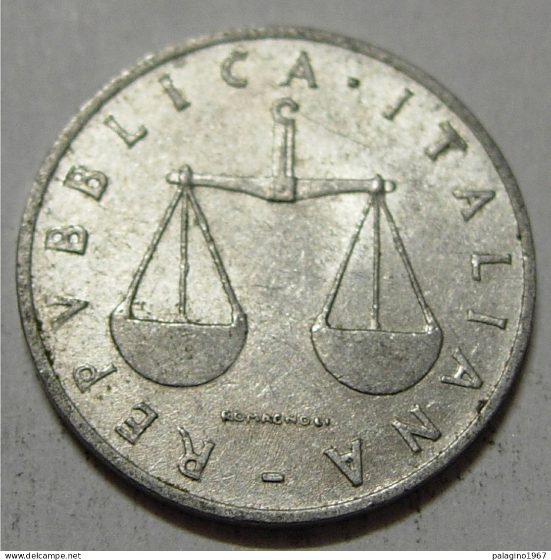 REPUBBLICA ITALIANA 1 Lira Cornucopia 1954 QBB  - 1 Lire