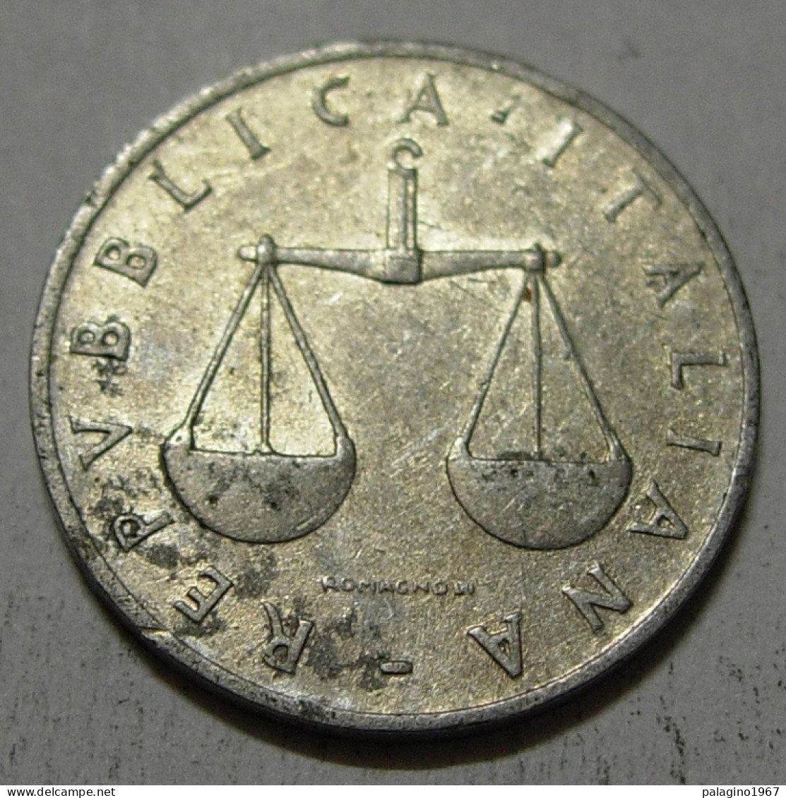 REPUBBLICA ITALIANA 1 Lira Cornucopia 1955 MB QBB  - 1 Lira