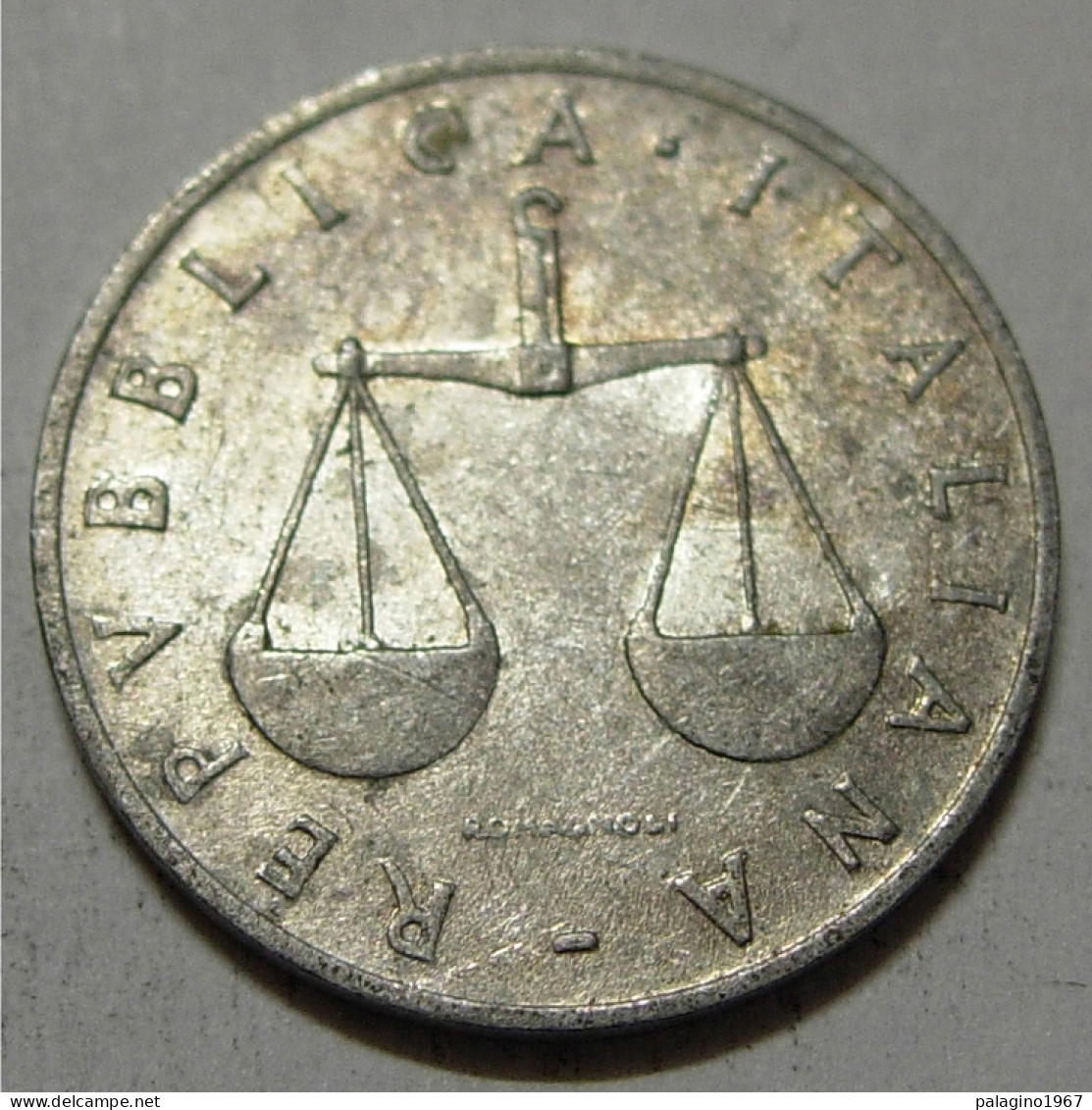 REPUBBLICA ITALIANA 1 Lira Cornucopia 1954 MB QBB  - 1 Lira