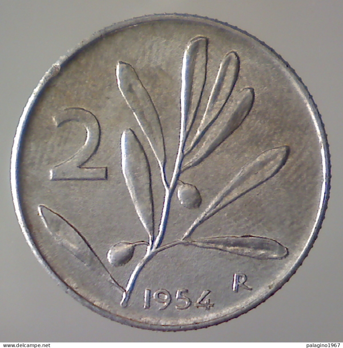 REPUBBLICA ITALIANA 2 Lire Olivo 1954 QSPL  - 2 Lire