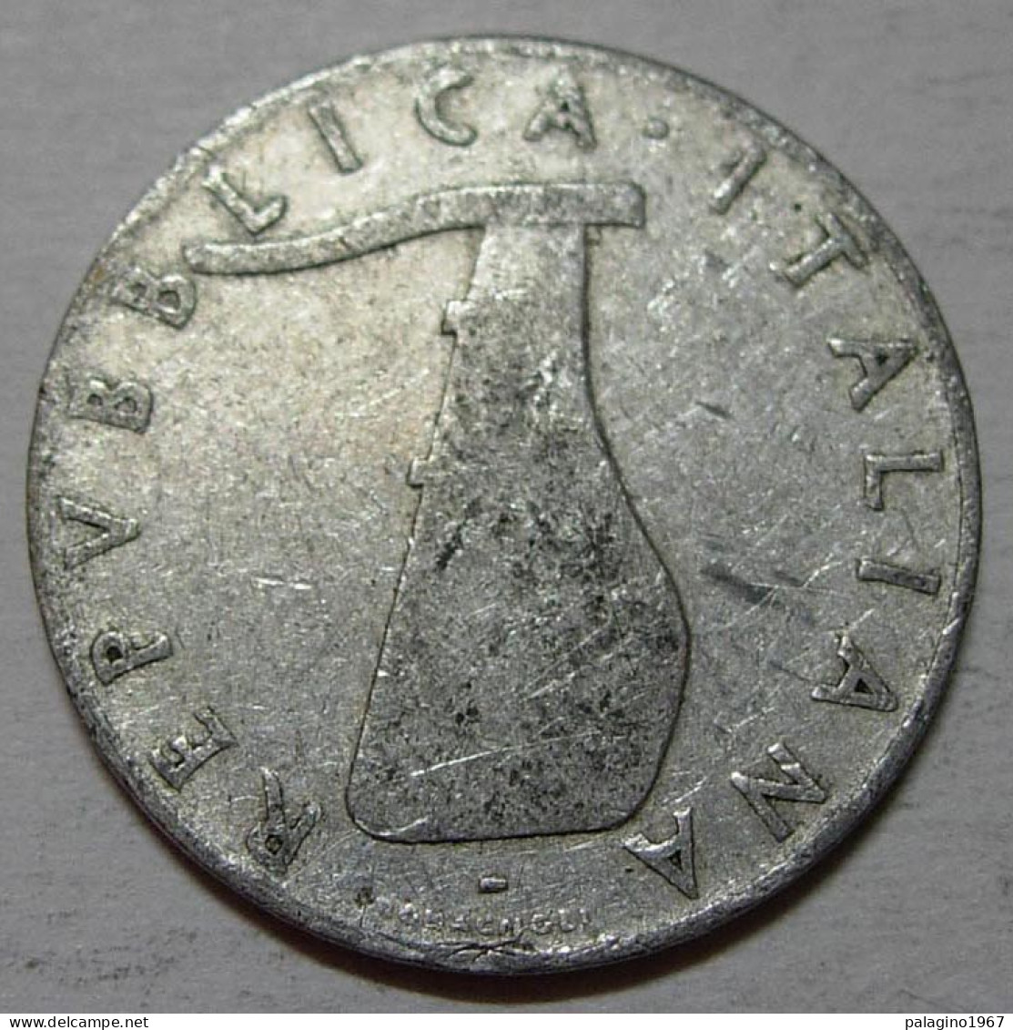 REPUBBLICA ITALIANA 5 Lire Delfino 1953 MB  - 5 Lire