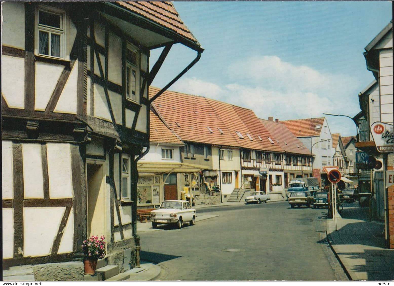 D-36381 Schlüchtern - Hauptstraße - Cars - NSU Prinz - DKW Junior - Opel - Lastkraftwagen - Schluechtern