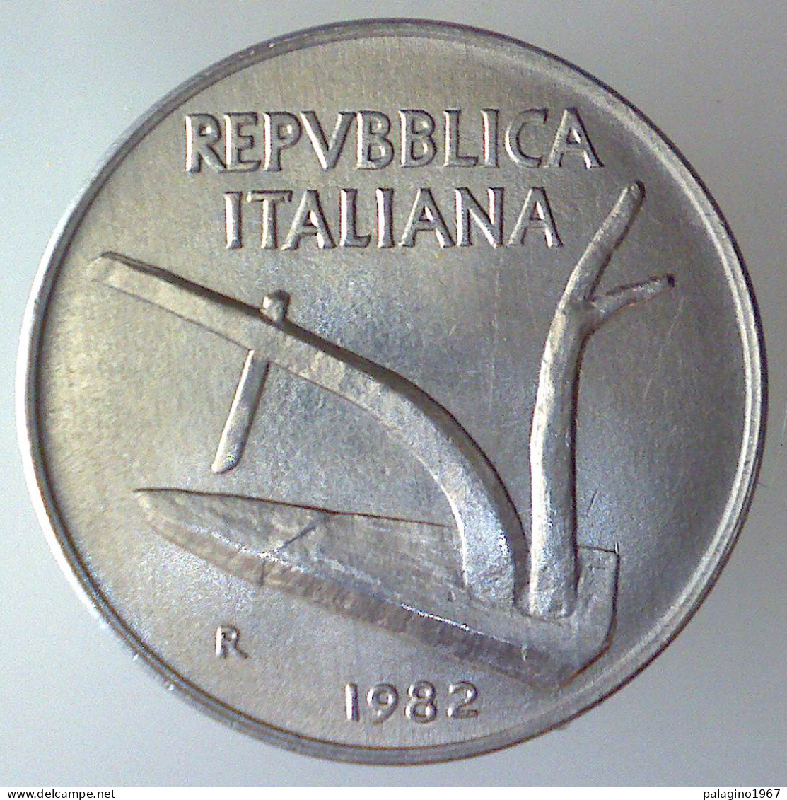 REPUBBLICA ITALIANA 10 Lire Spighe 1982 FDC  - 10 Lire