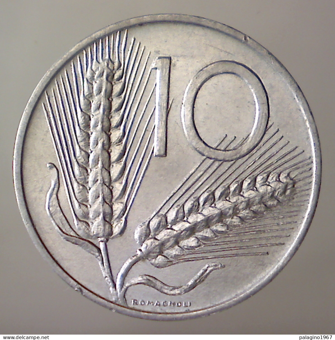 REPUBBLICA ITALIANA 10 Lire Spighe 1972 QFDC  - 10 Liras