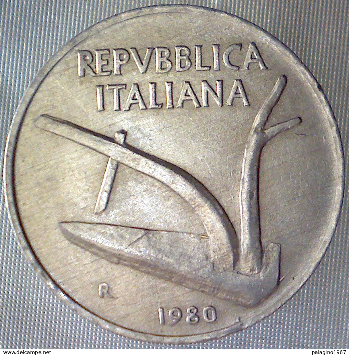 REPUBBLICA ITALIANA 10 Lire Spighe 1980 SPL  - 10 Liras