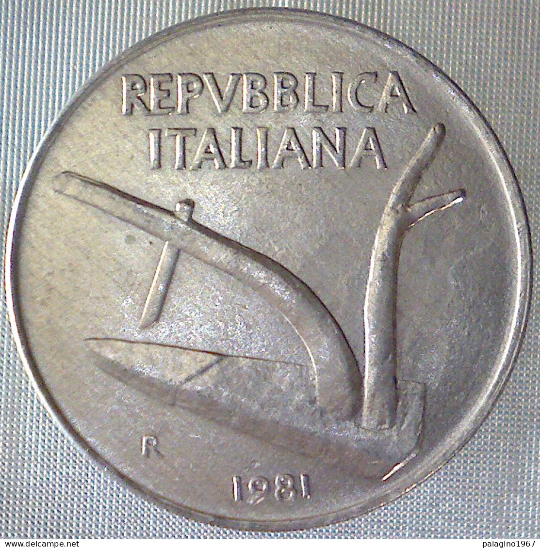 REPUBBLICA ITALIANA 10 Lire Spighe 1981 QFDC  - 10 Liras