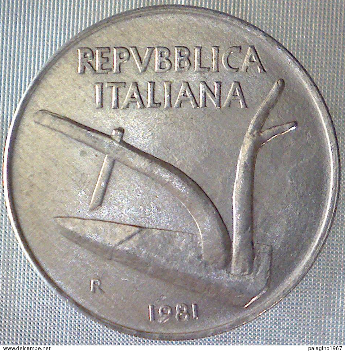 REPUBBLICA ITALIANA 10 Lire Spighe 1981 QFDC  - 10 Lire