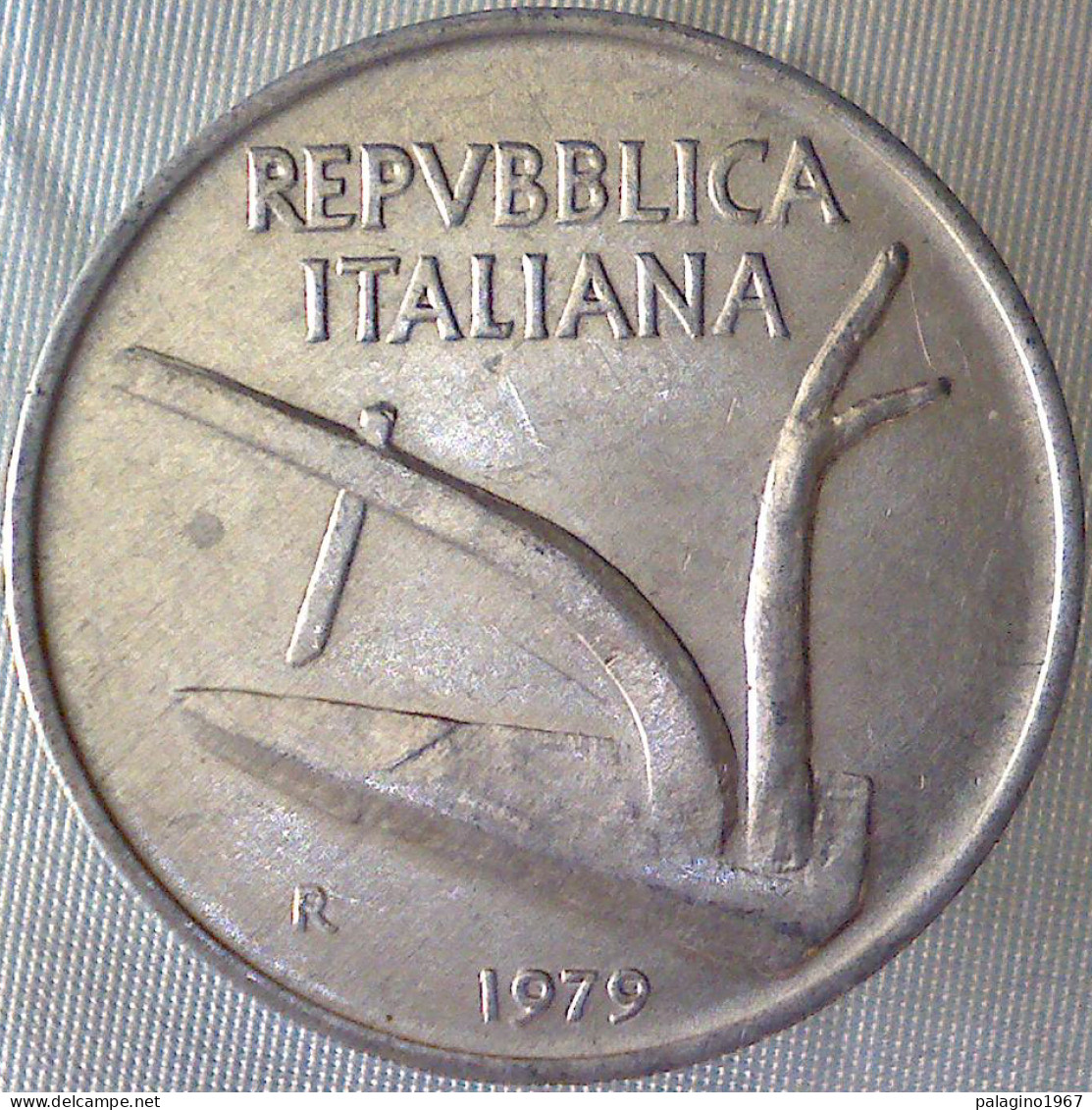 REPUBBLICA ITALIANA 10 Lire Spighe 1979 SPL QFDC  - 10 Liras