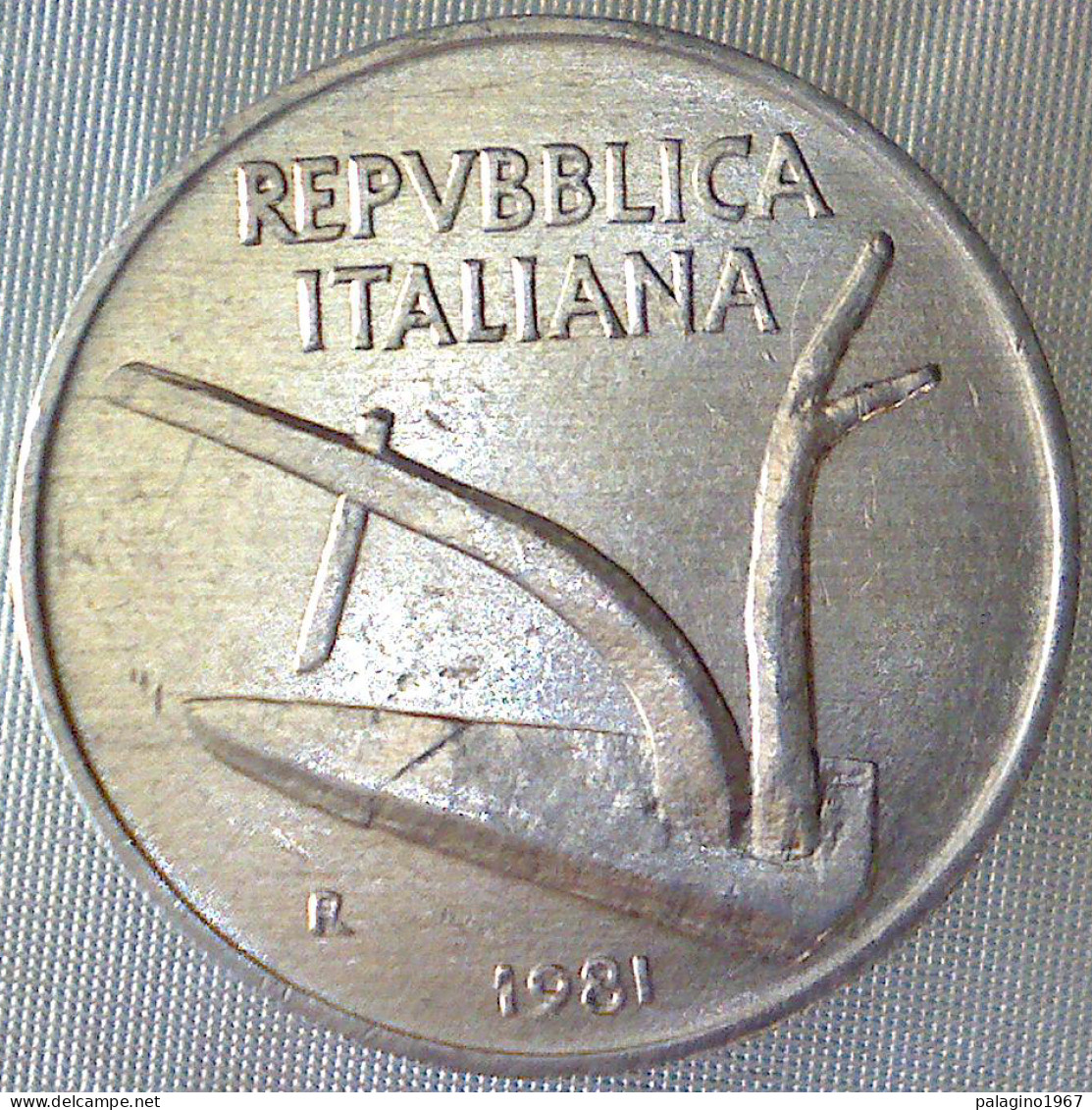 REPUBBLICA ITALIANA 10 Lire Spighe 1981 QFDC  - 10 Lire
