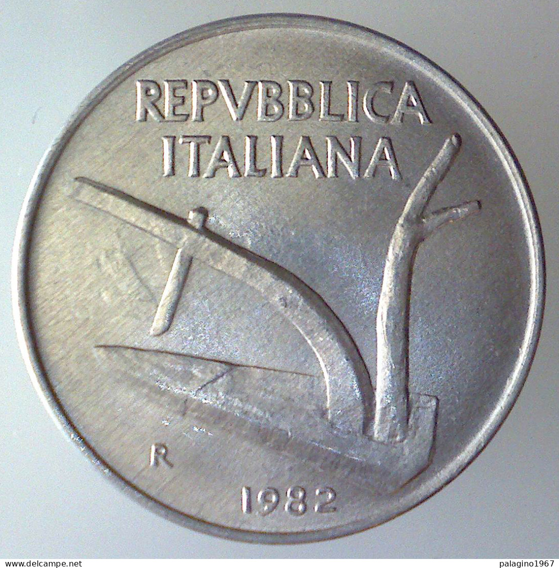 REPUBBLICA ITALIANA 10 Lire Spighe 1982 FDC - 10 Lire