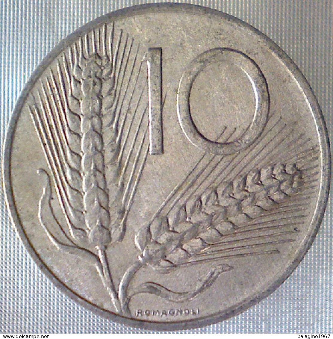 REPUBBLICA ITALIANA 10 Lire Spighe 1980 QSPL  - 10 Liras