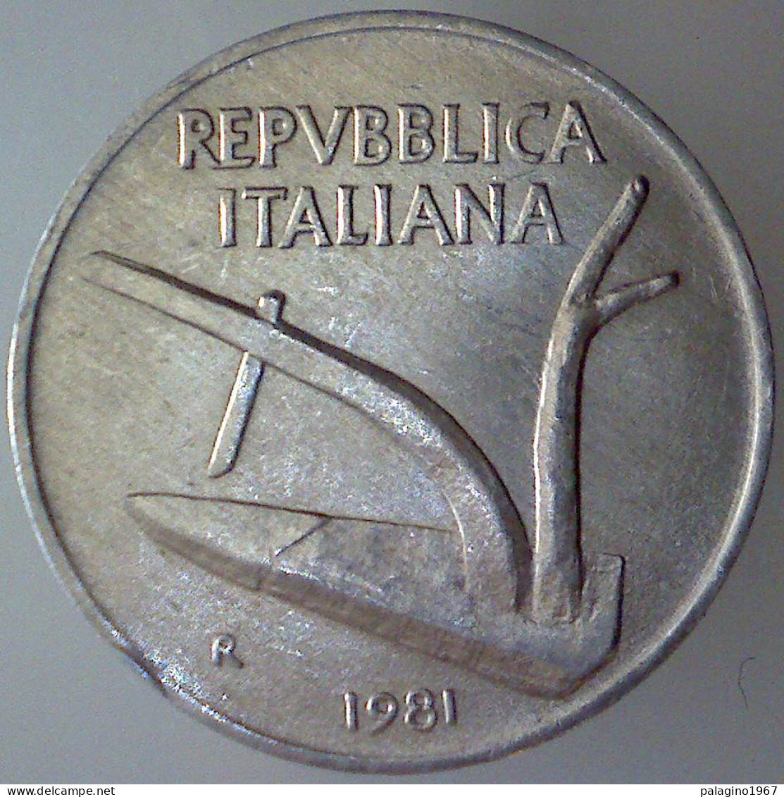 REPUBBLICA ITALIANA 10 Lire Spighe 1981 QFDC  - 10 Liras