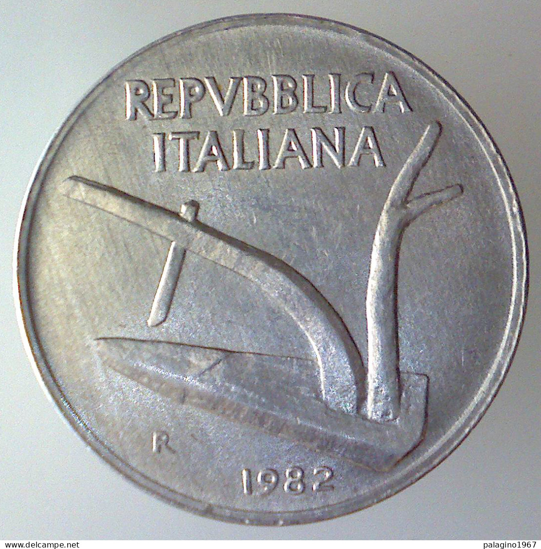 REPUBBLICA ITALIANA 10 Lire Spighe 1982 FDC  - 10 Lire