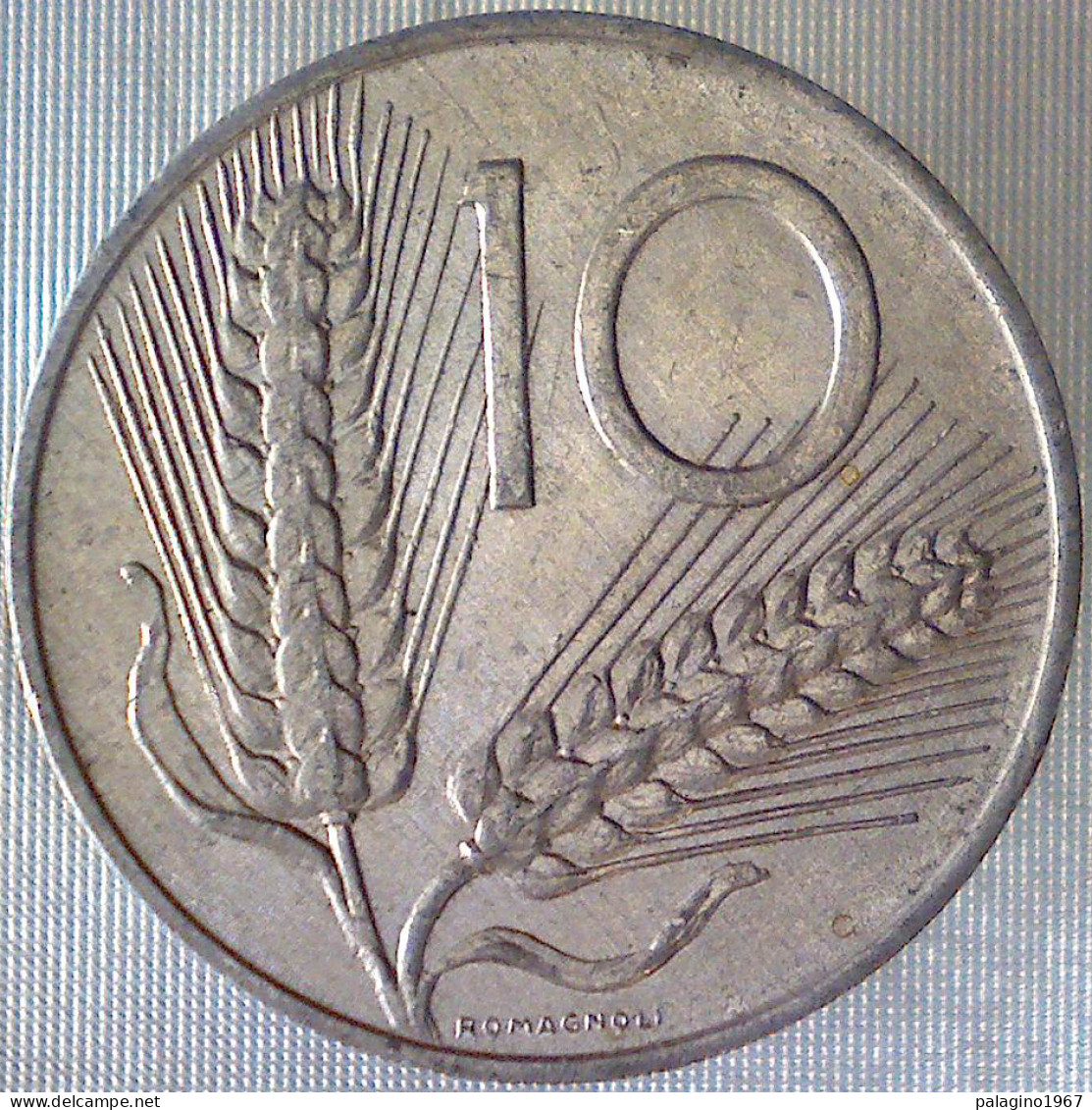 REPUBBLICA ITALIANA 10 Lire Spighe 1980 QSPL  - 10 Lire