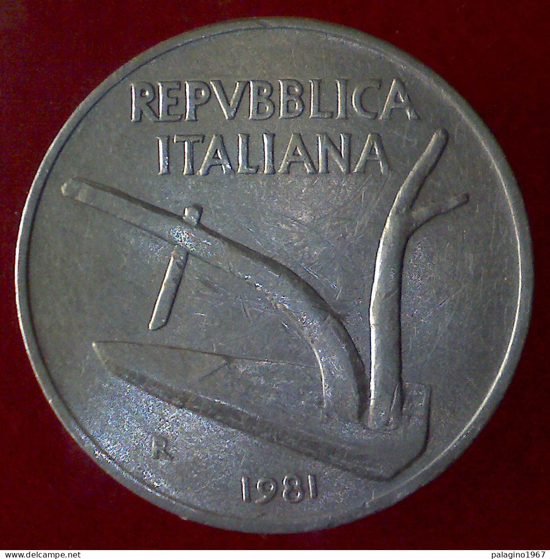 REPUBBLICA ITALIANA 10 Lire Spighe 1981 SPL QFDC  - 10 Lire