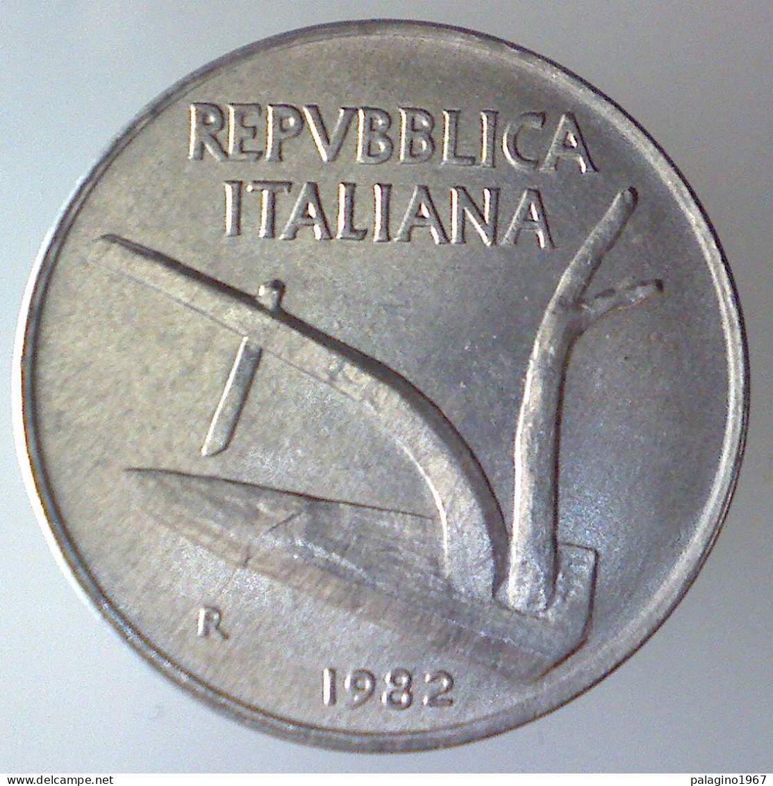 REPUBBLICA ITALIANA 10 Lire Spighe 1982 FDC  - 10 Lire